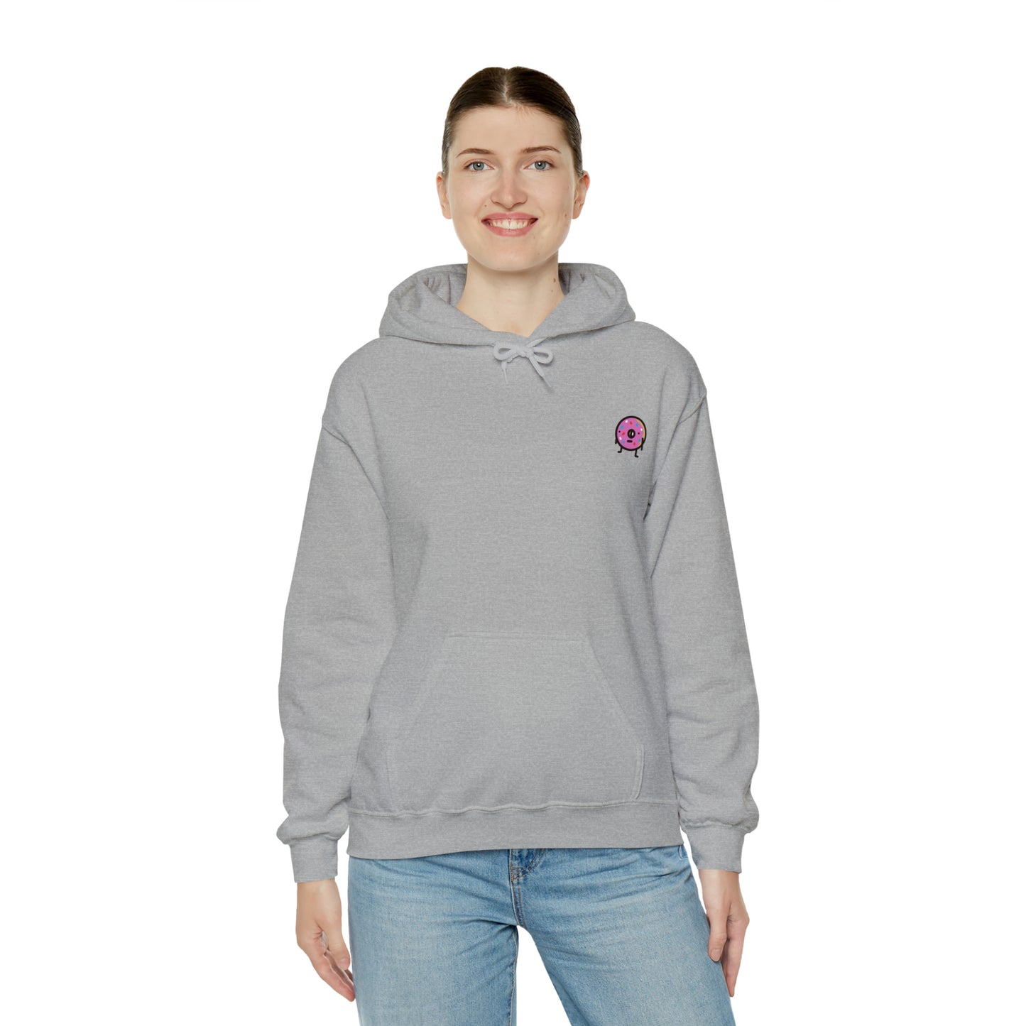 Small Donut - Adult Unisex Heavy Blend™ Hooded Sweatshirt