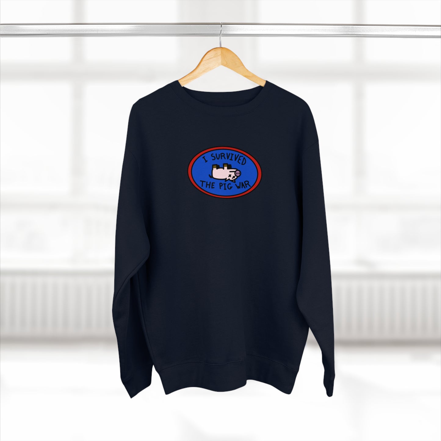 Friday Harbor Pig War - Adult Crewneck Sweatshirt