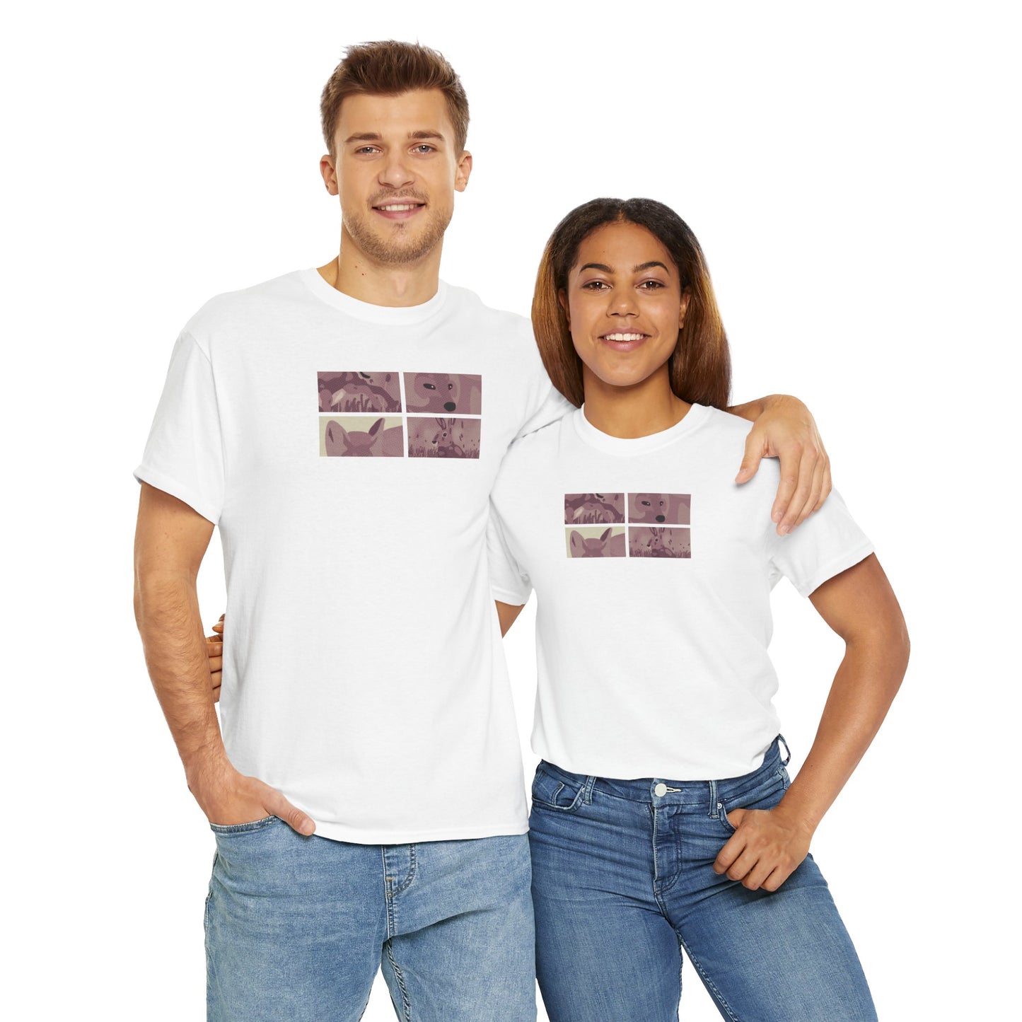 FH Fox and Hare - Adult T-shirt