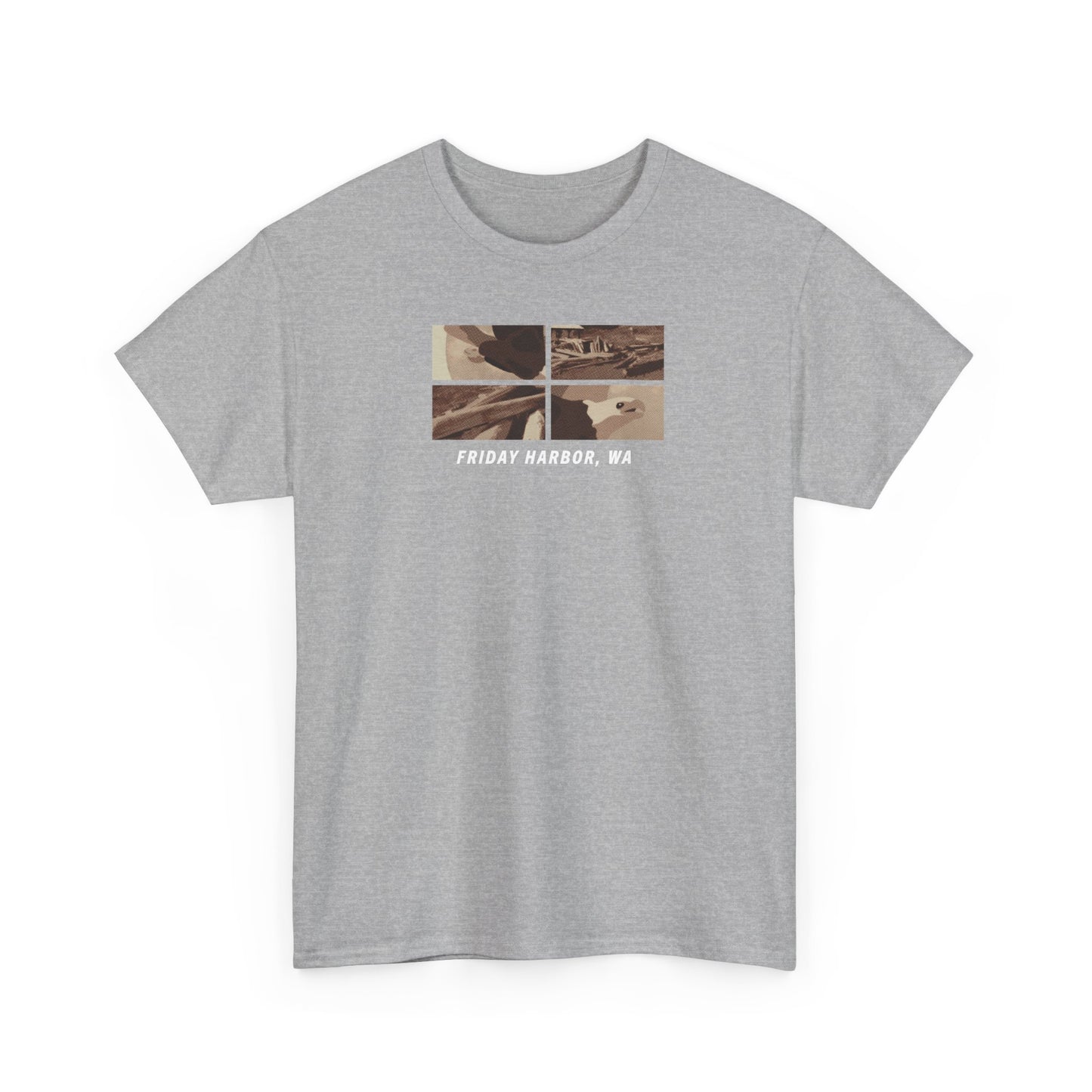 FH Eagle and Driftwood - Adult T-shirt