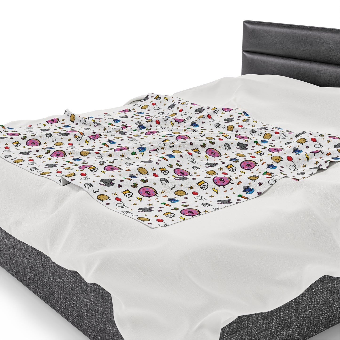 TLC Collage Velveteen Plush Blanket