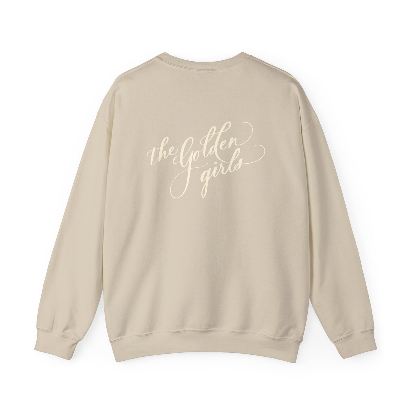 The Golden Girls - in cream Unisex Heavy Blend™ Crewneck Sweatshirt