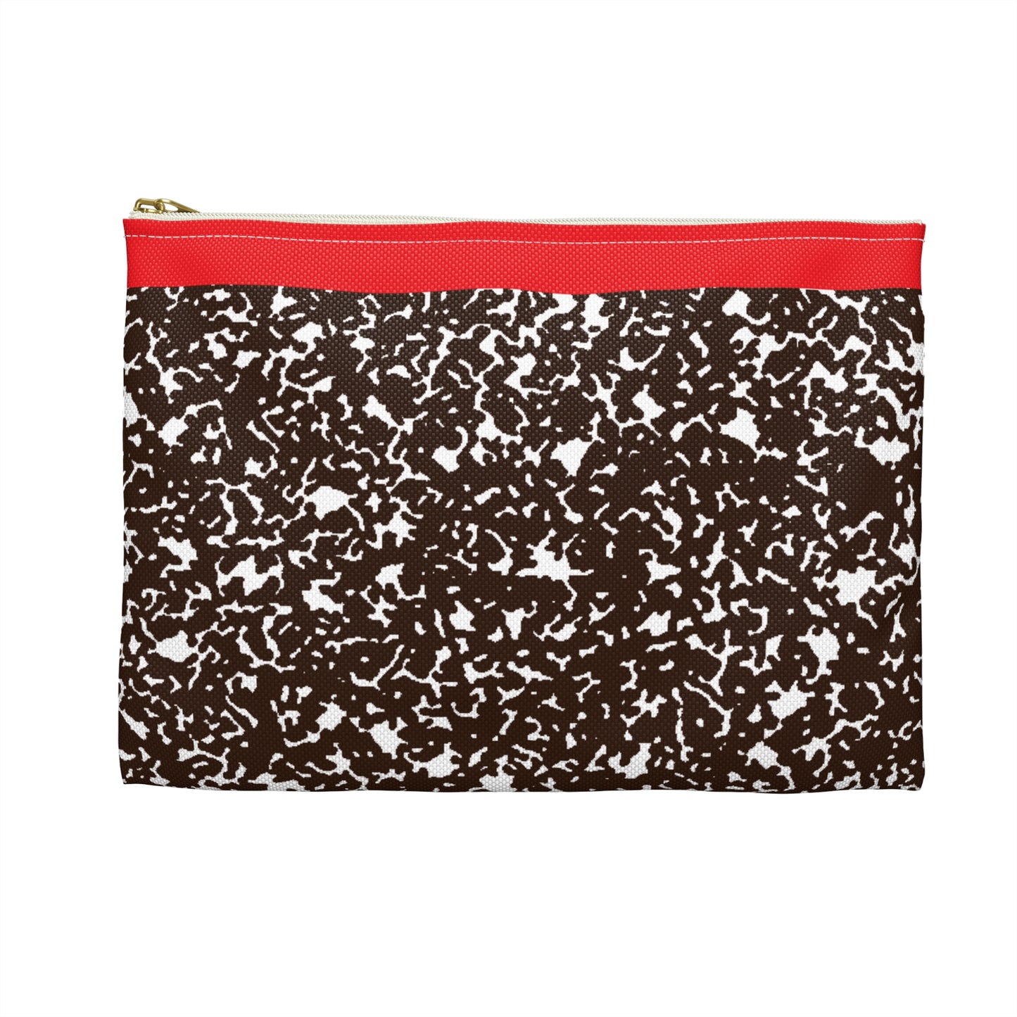 Brown Composition Pouch