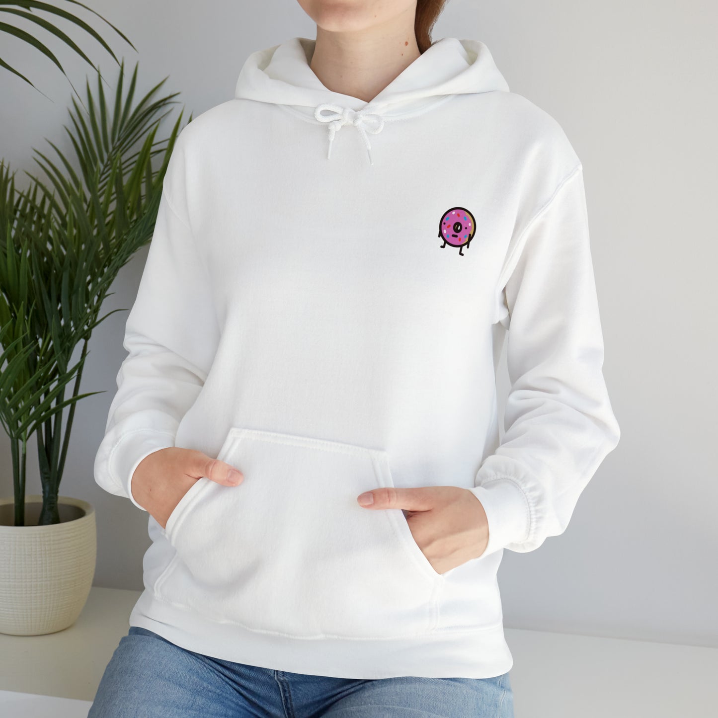 Small Donut - Adult Unisex Heavy Blend™ Hooded Sweatshirt