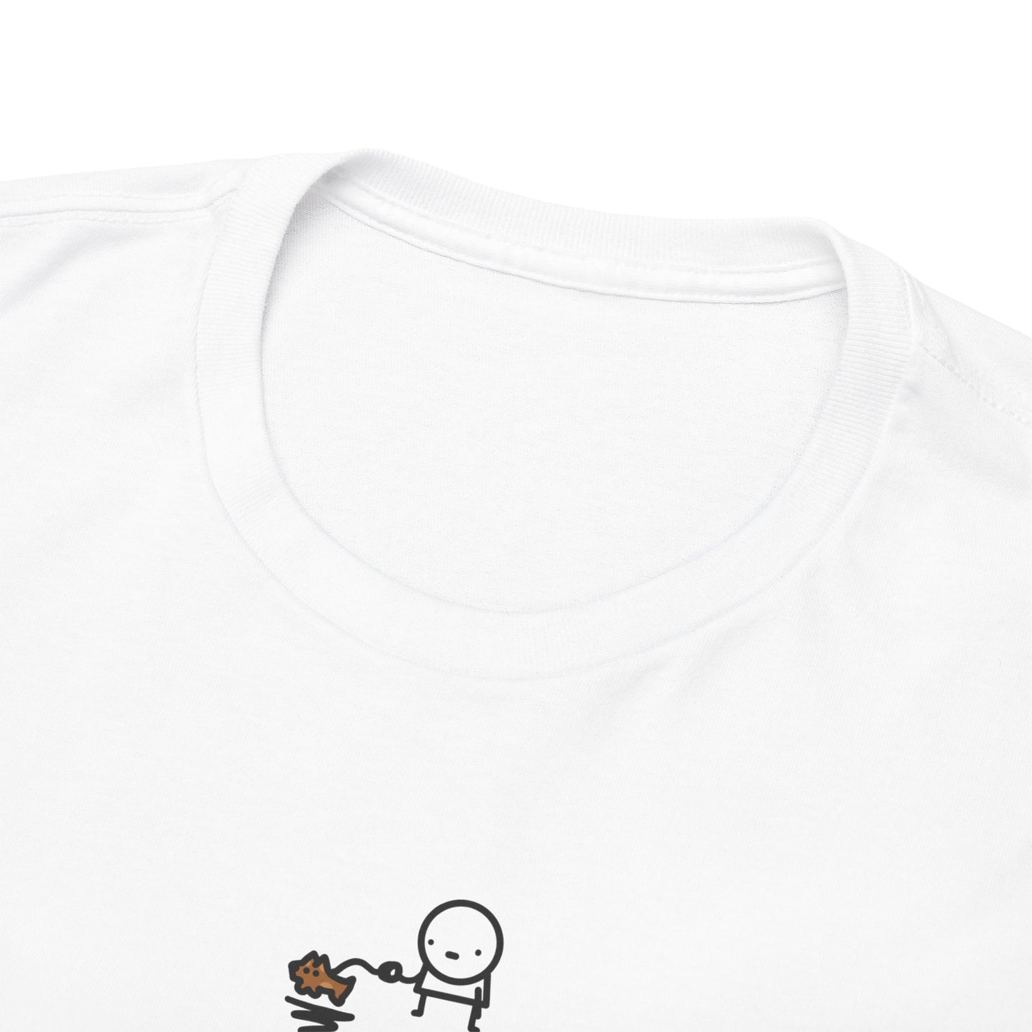 Dogwalker boy - Adult T-shirt