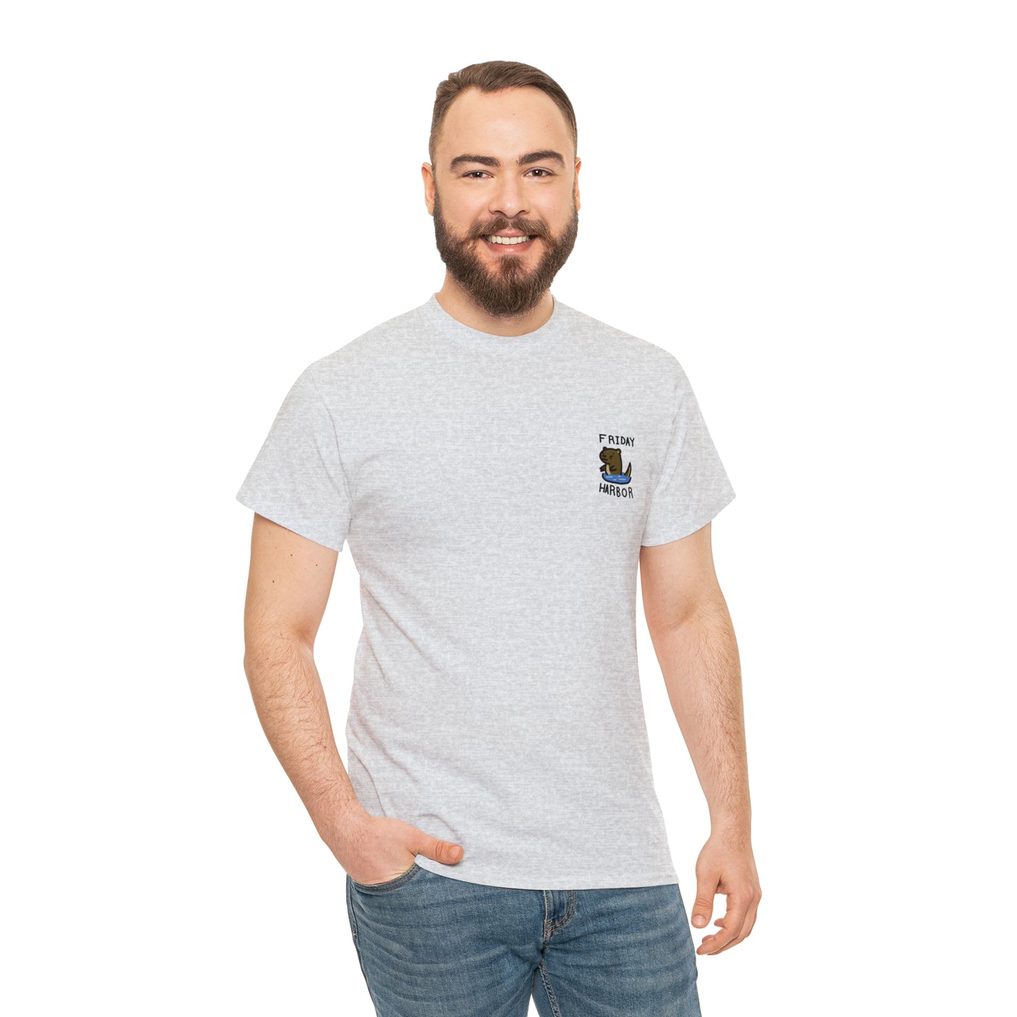 Friday Harbor Small Otter - Adult T-shirt
