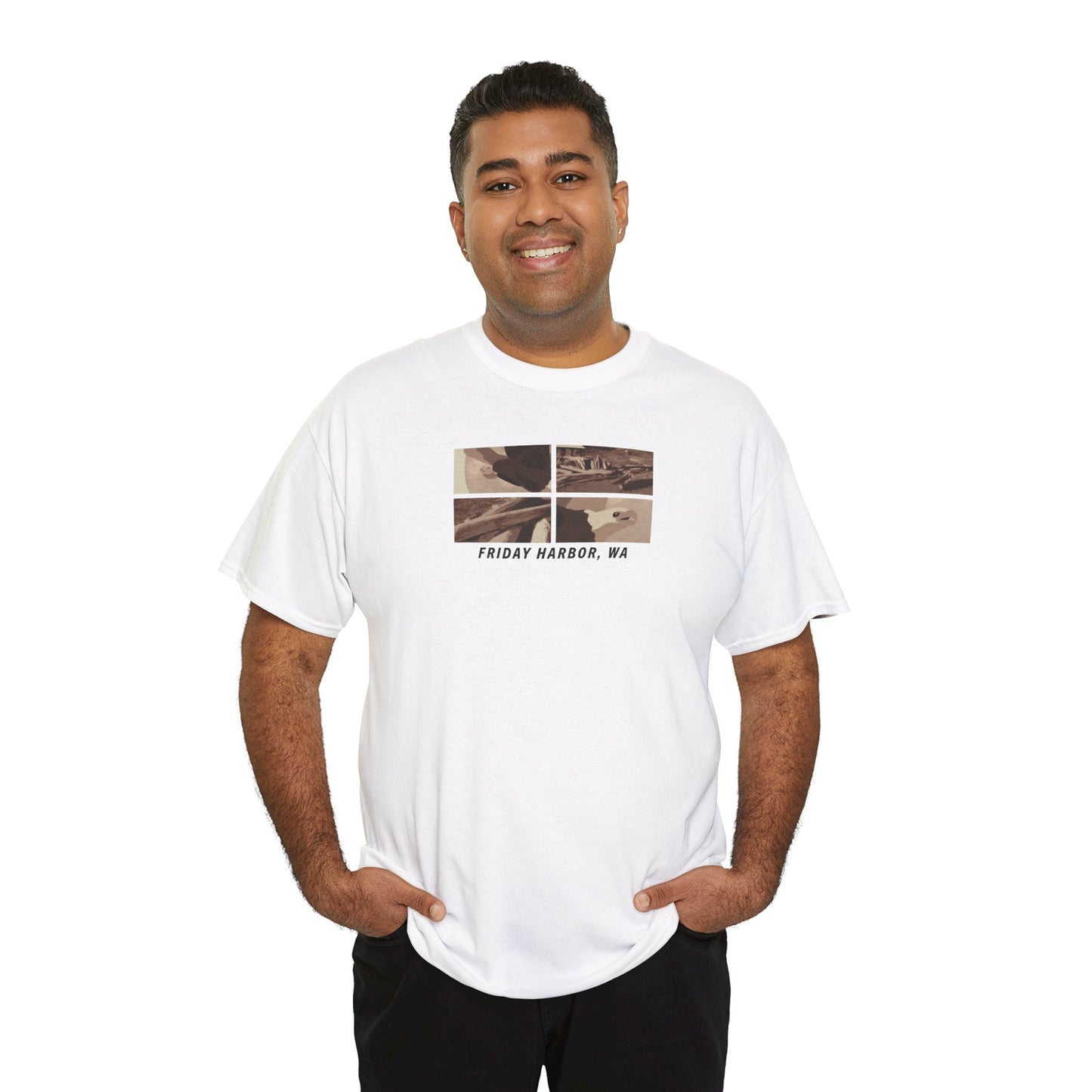 FH Eagle and Driftwood - Adult T-shirt