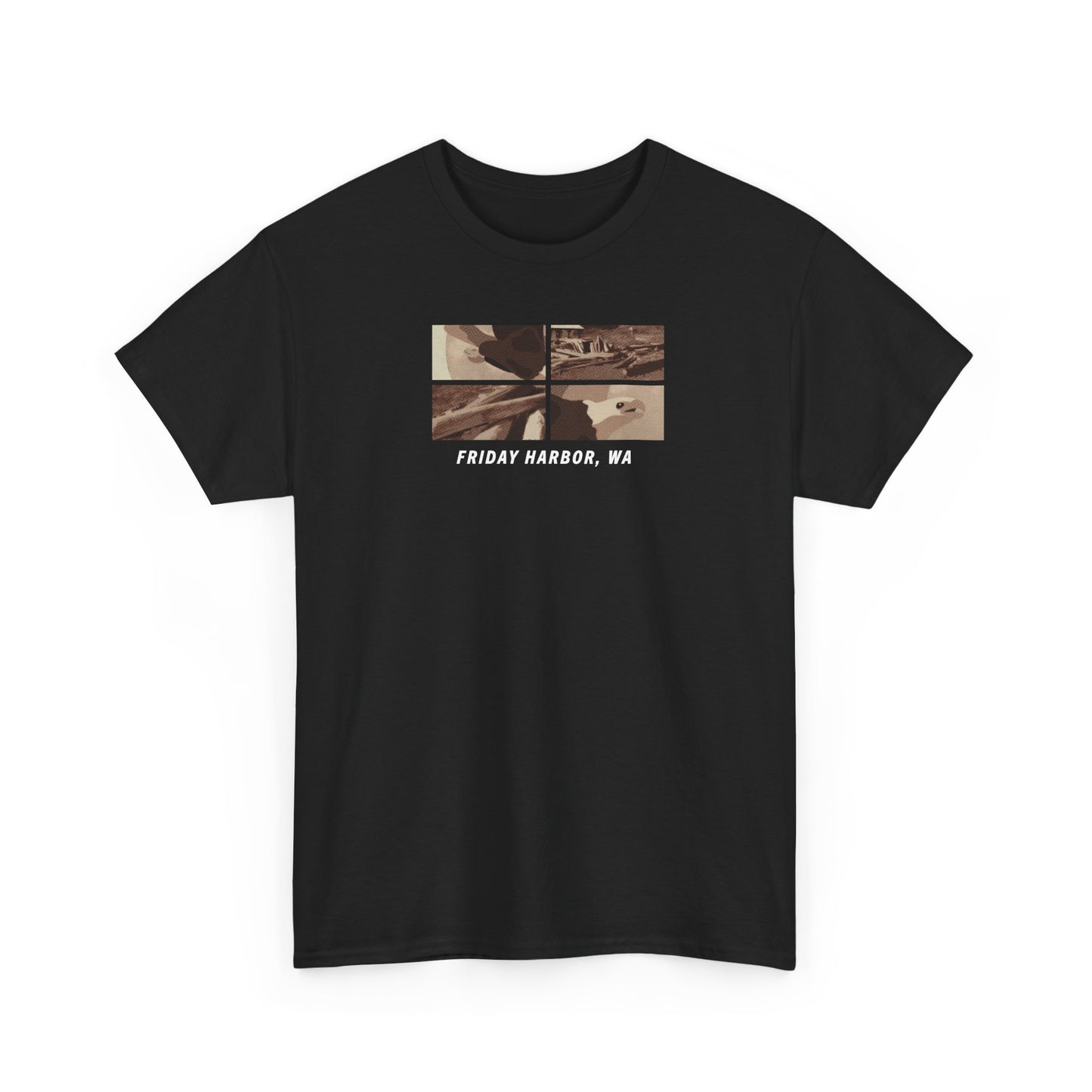 FH Eagle and Driftwood - Adult T-shirt