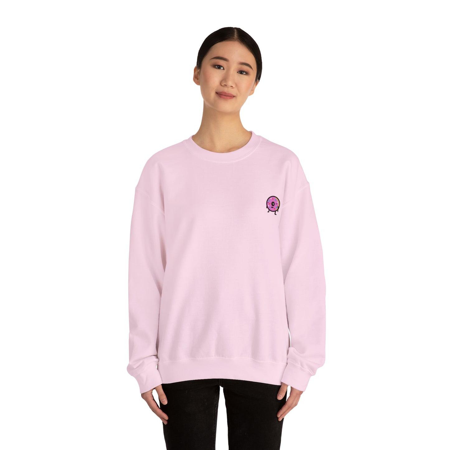 Small Donut - Adult Unisex Heavy Blend™ Crewneck Sweatshirt