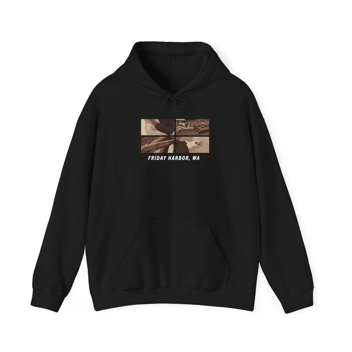 FH Eagle and Driftwood - Adult Hoodie