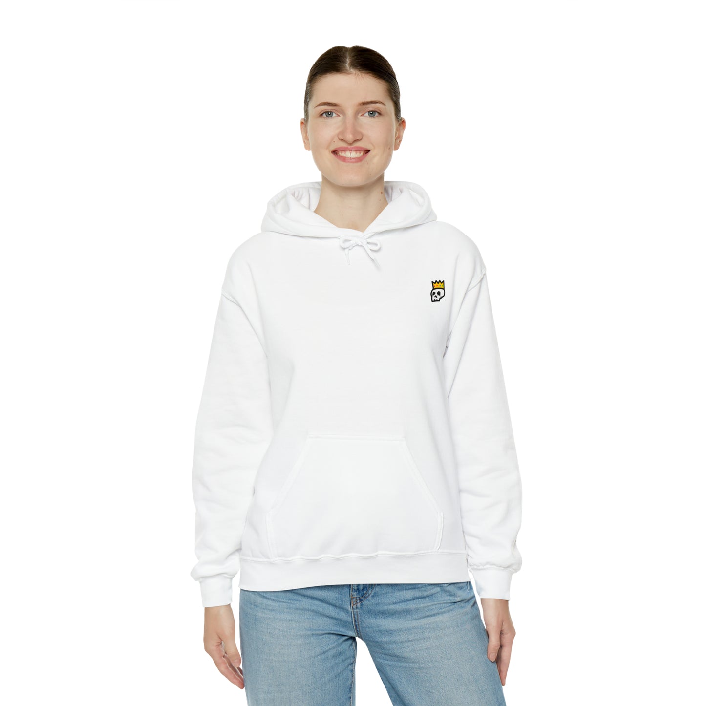 King Skull - Adult Unisex Heavy Blend™ Hooded Sweatshirt