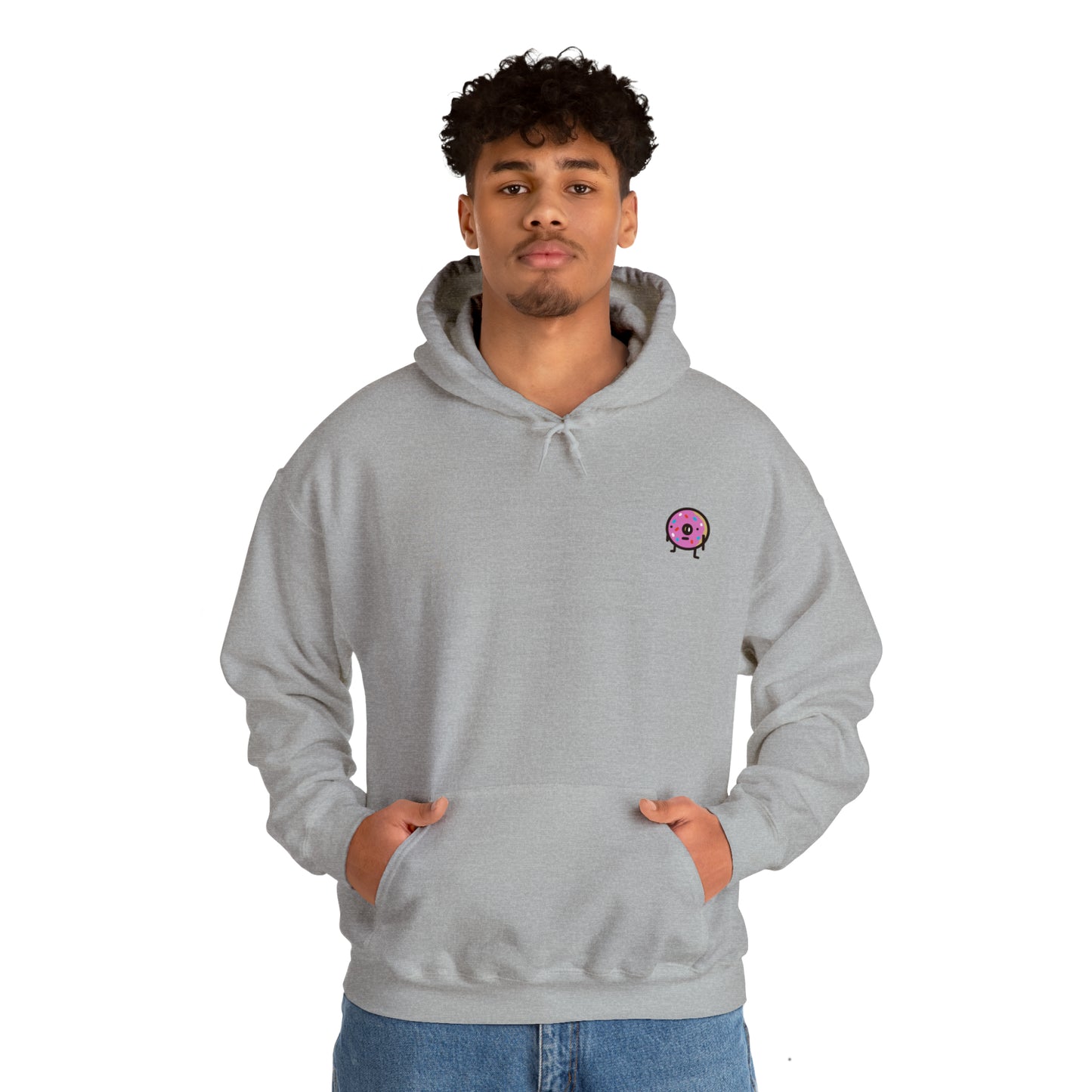 Small Donut - Adult Unisex Heavy Blend™ Hooded Sweatshirt