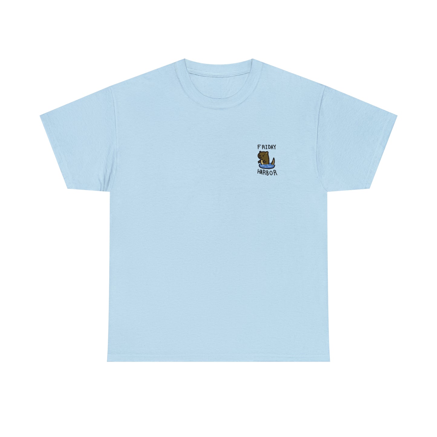 Friday Harbor Small Otter - Adult T-shirt