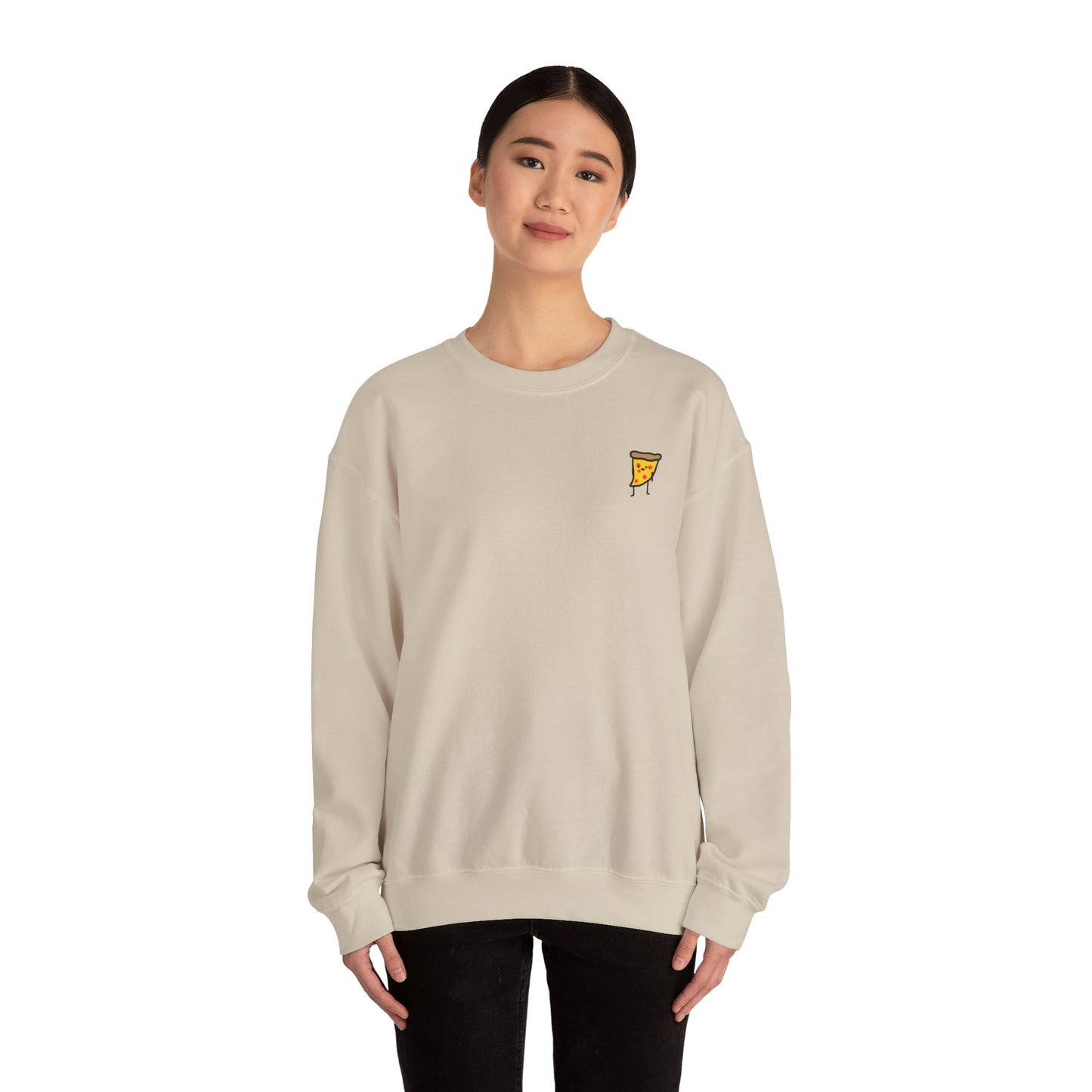 Pizza - Adult Crewneck Sweatshirt