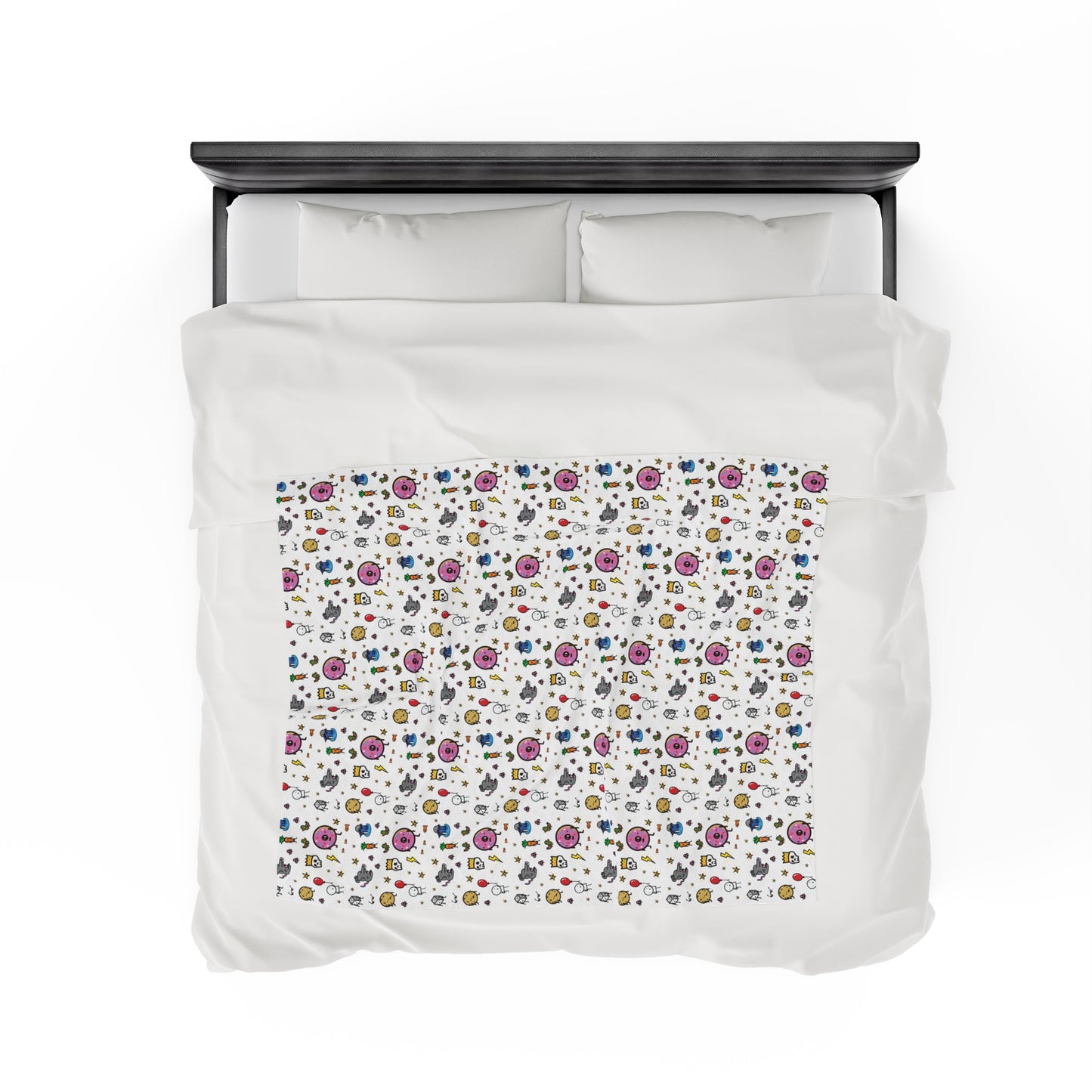 TLC Collage Velveteen Plush Blanket