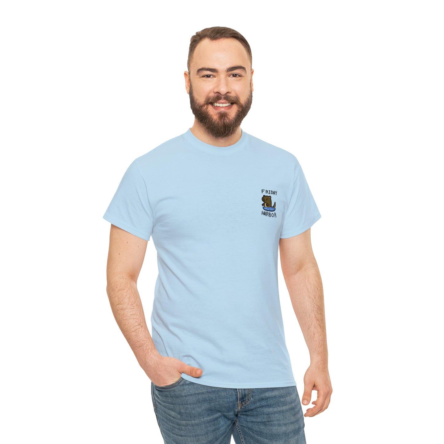 Friday Harbor Small Otter - Adult T-shirt