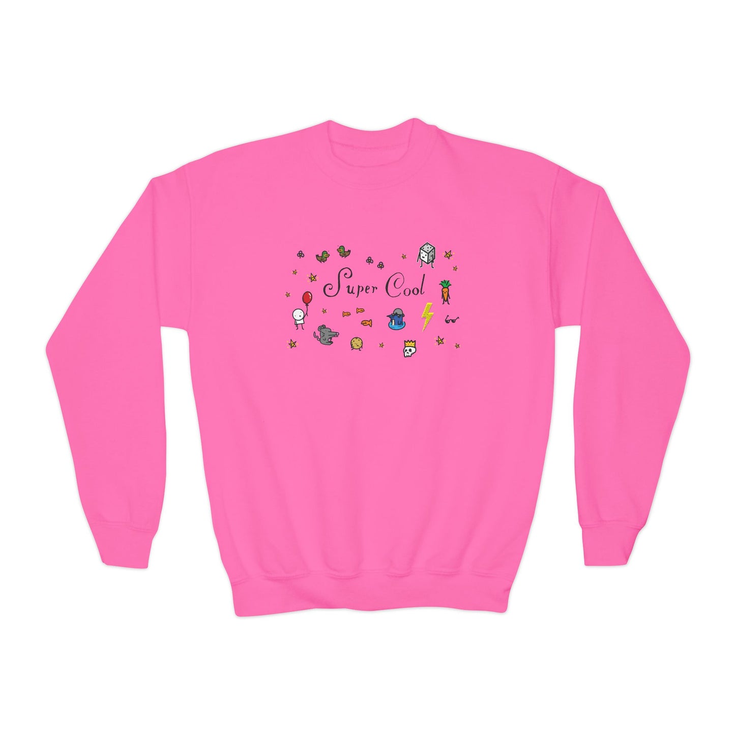 Super Cool Youth Crewneck Sweatshirt