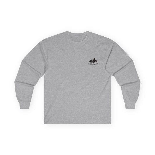 Friday Harbor Small Orca - Ultra Cotton Long Sleeve Tee