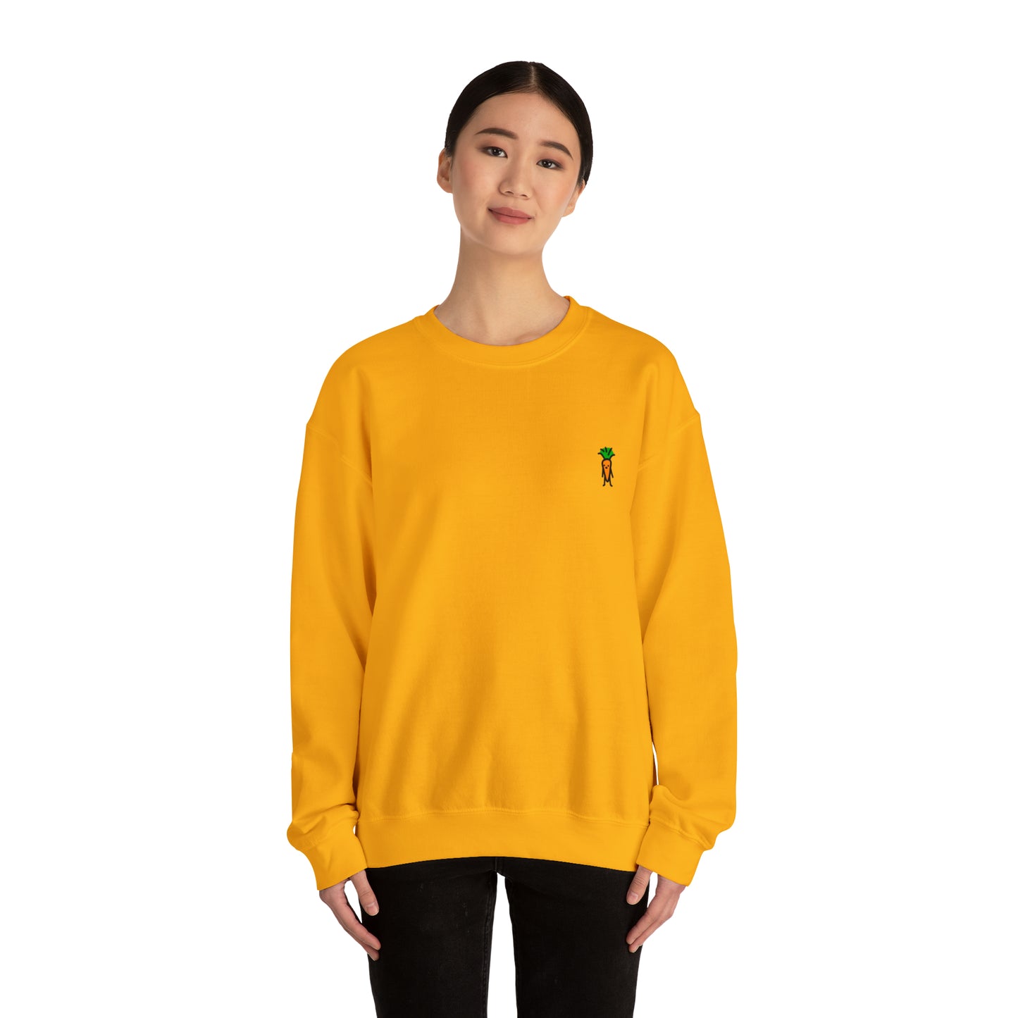 Small Carrot - Adult Unisex Heavy Blend™ Crewneck Sweatshirt