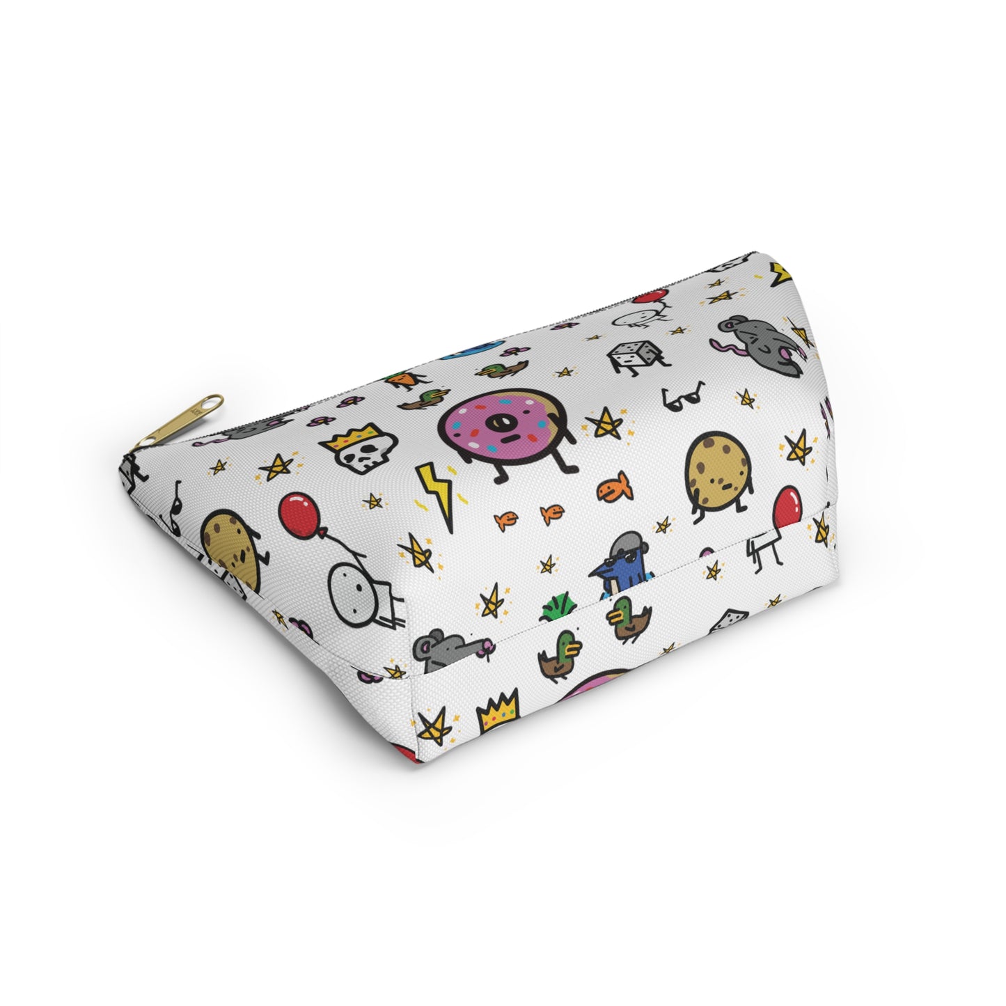 TLC Collage Accessory Pouch w T-bottom