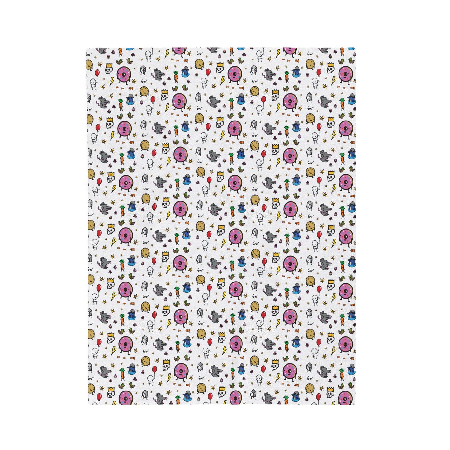 TLC Collage Velveteen Plush Blanket