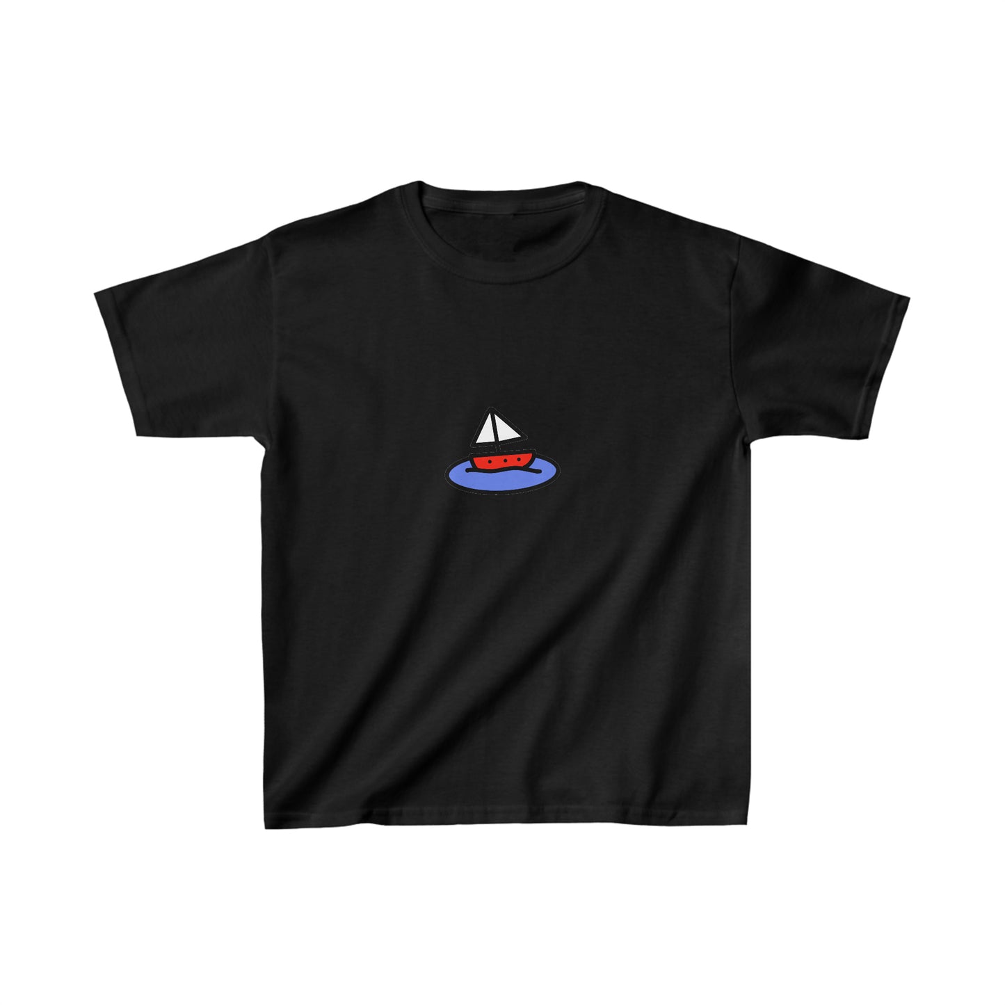 Sailboat - Kids Heavy Cotton™ Tee
