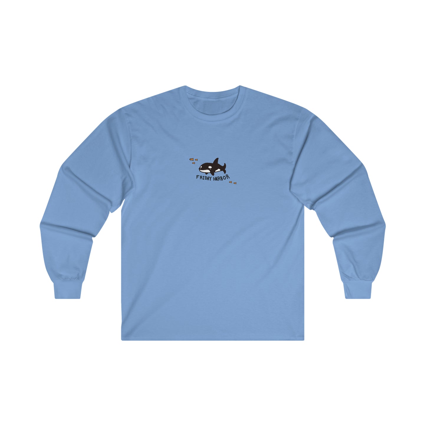 Friday Harbor Orca - Ultra Cotton Long Sleeve Tee