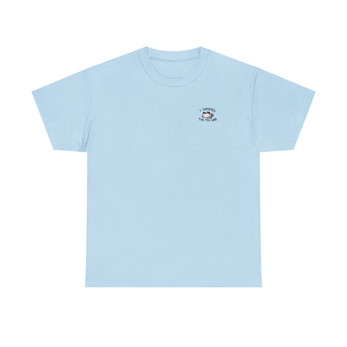 Small Pig War - Adult Heavy Cotton™ Tee