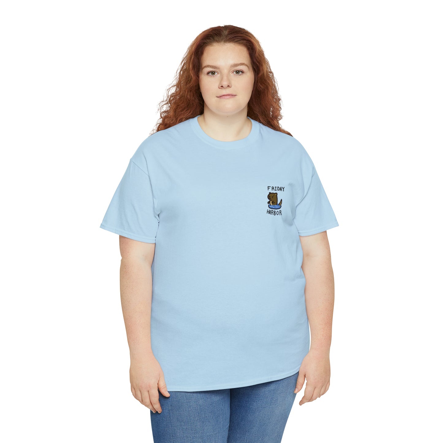 Friday Harbor Small Otter - Adult T-shirt
