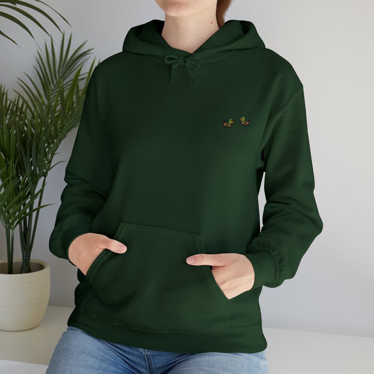 Twin Ducks - Adult Unisex Heavy Blend™ Hooded Sweatshirt