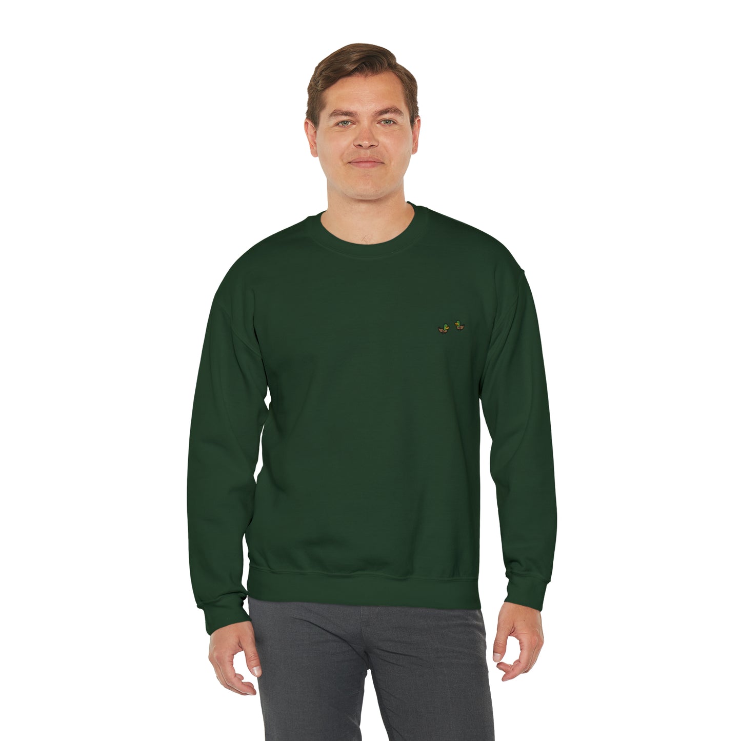 Twin Ducks - Adult Unisex Heavy Blend™ Crewneck Sweatshirt