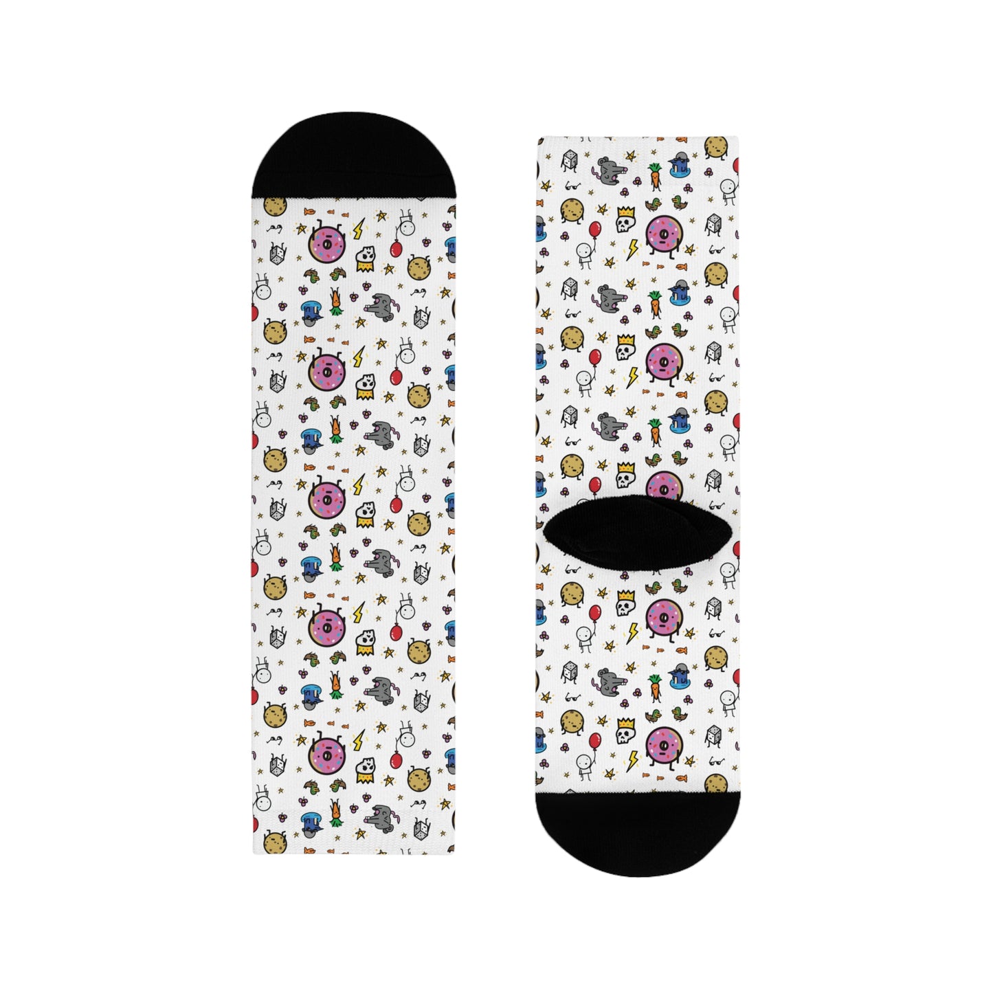 TLC Collage Sublimation Crew Socks (EU)