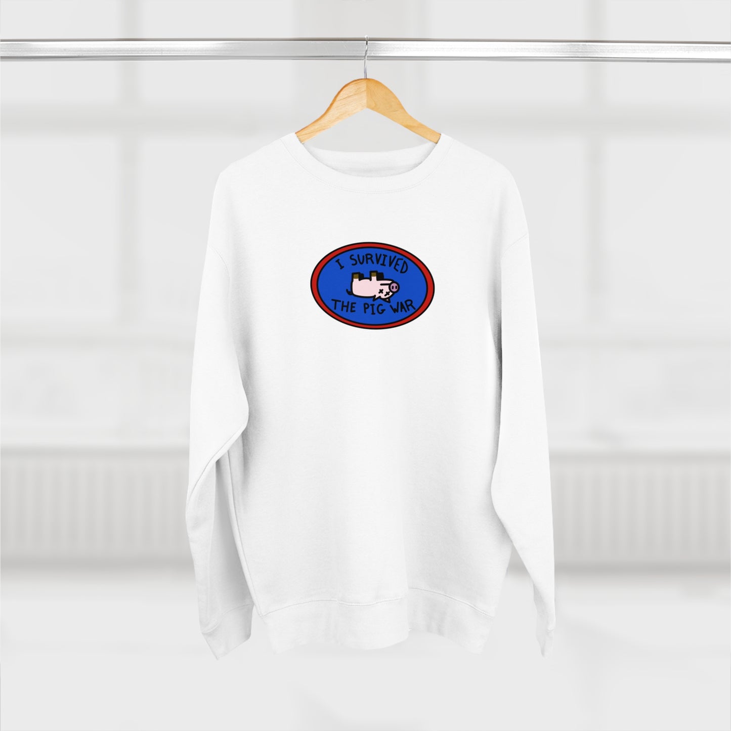Friday Harbor Pig War - Adult Crewneck Sweatshirt