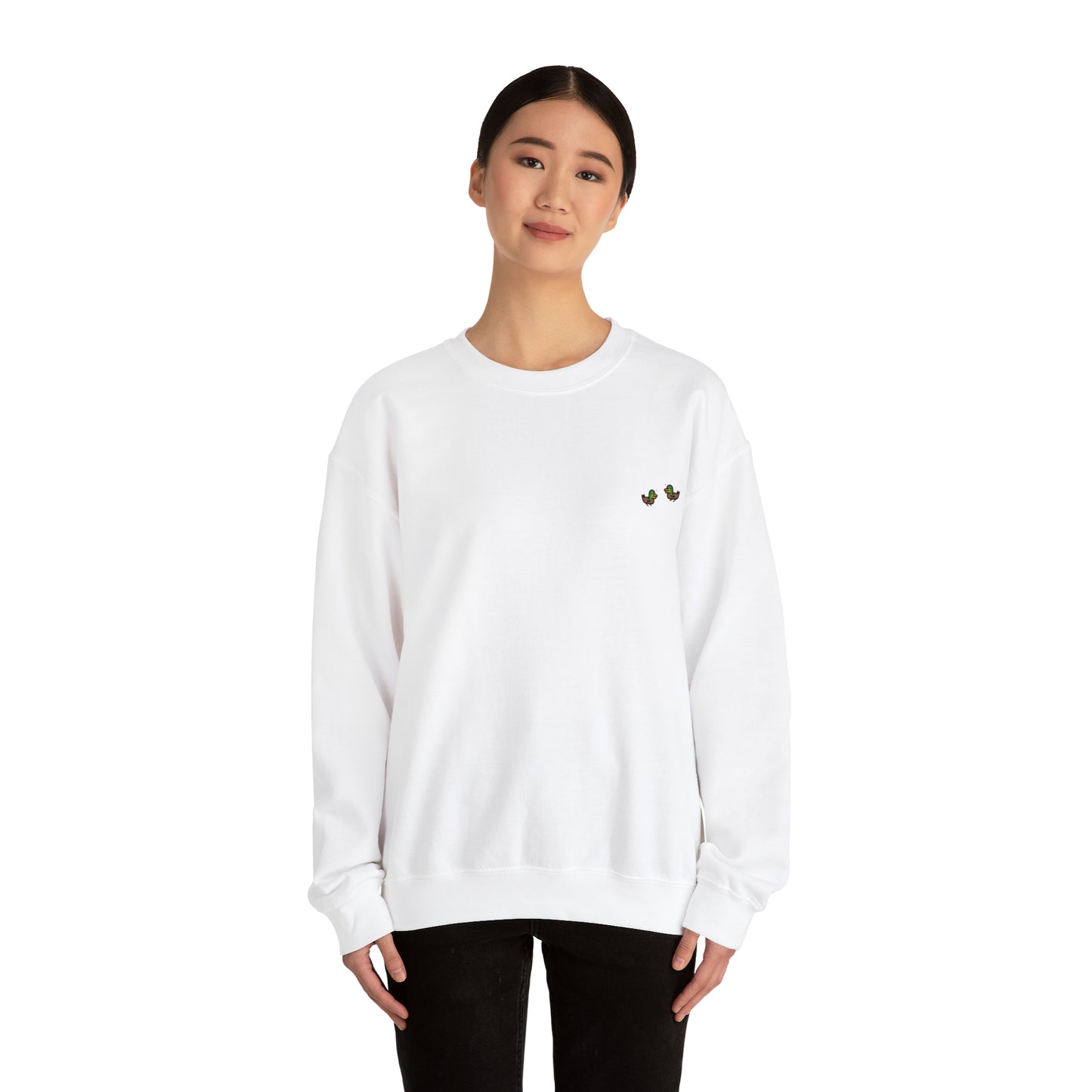Twin Ducks - Adult Unisex Heavy Blend™ Crewneck Sweatshirt