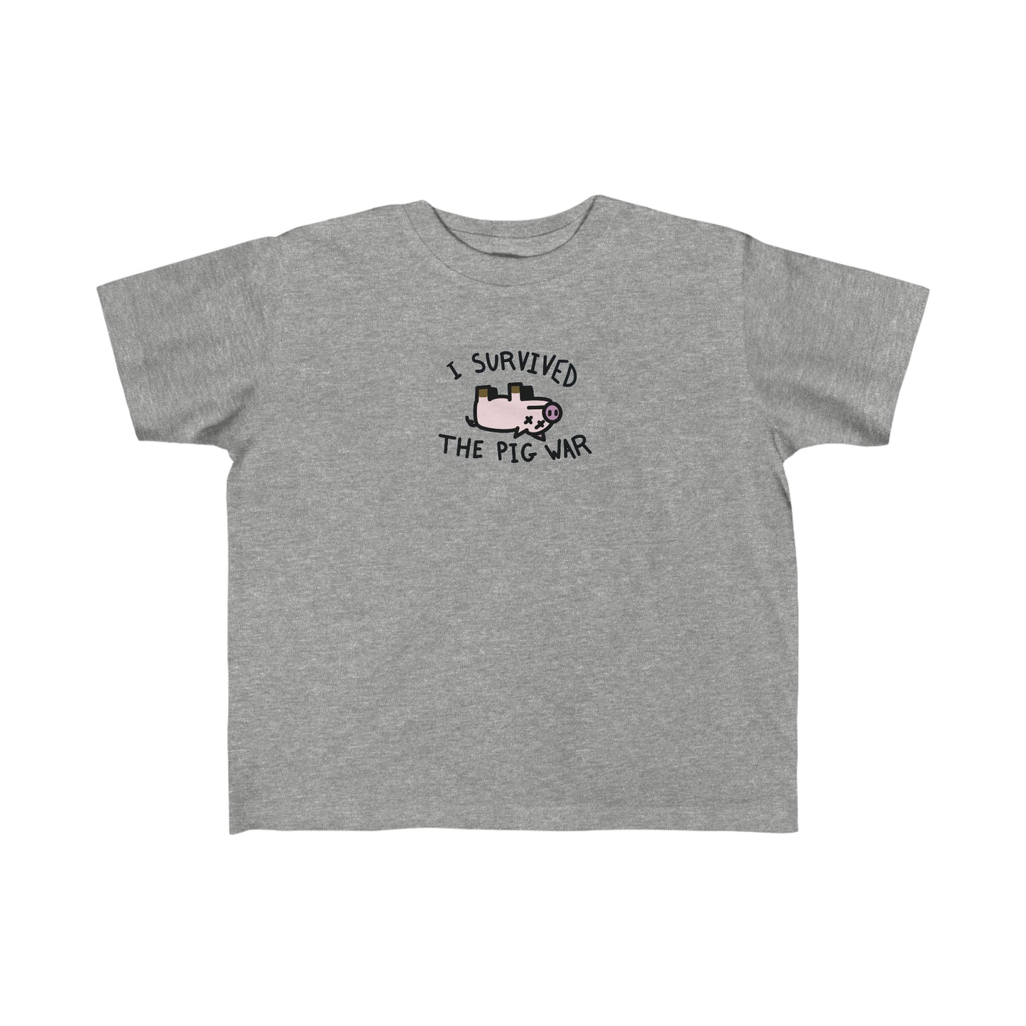 Pig War - Toddler's Fine Jersey Tee