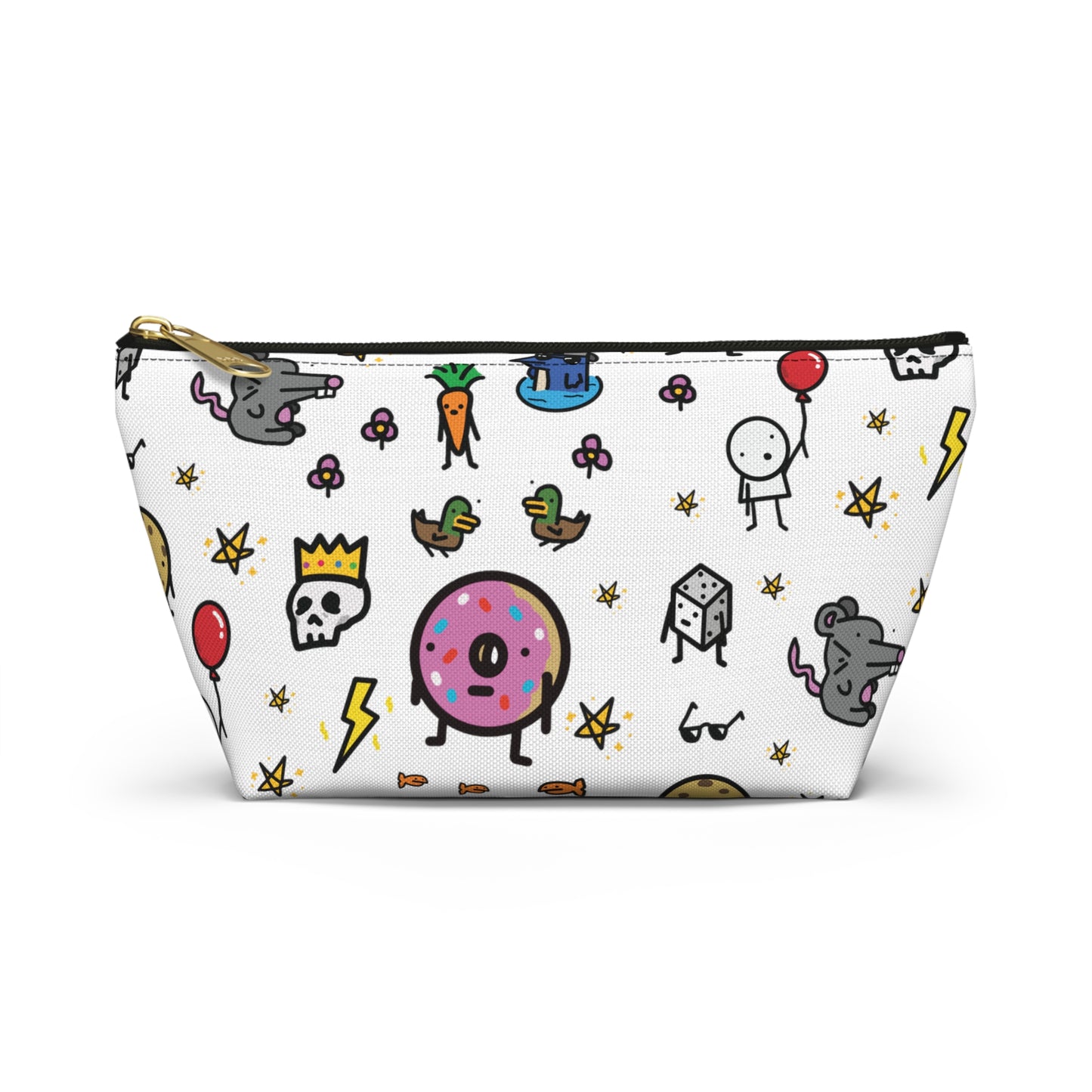 TLC Collage Accessory Pouch w T-bottom