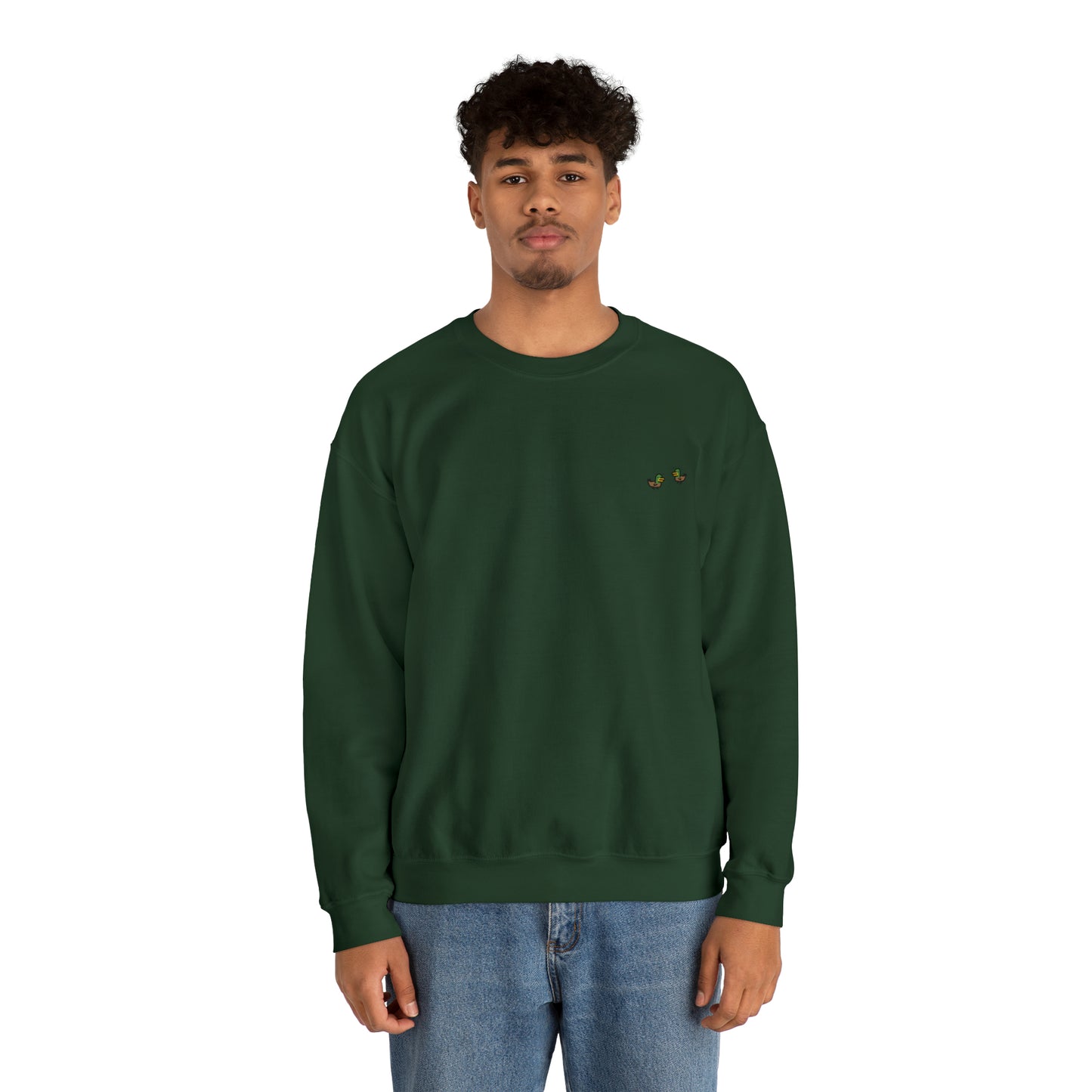 Twin Ducks - Adult Unisex Heavy Blend™ Crewneck Sweatshirt