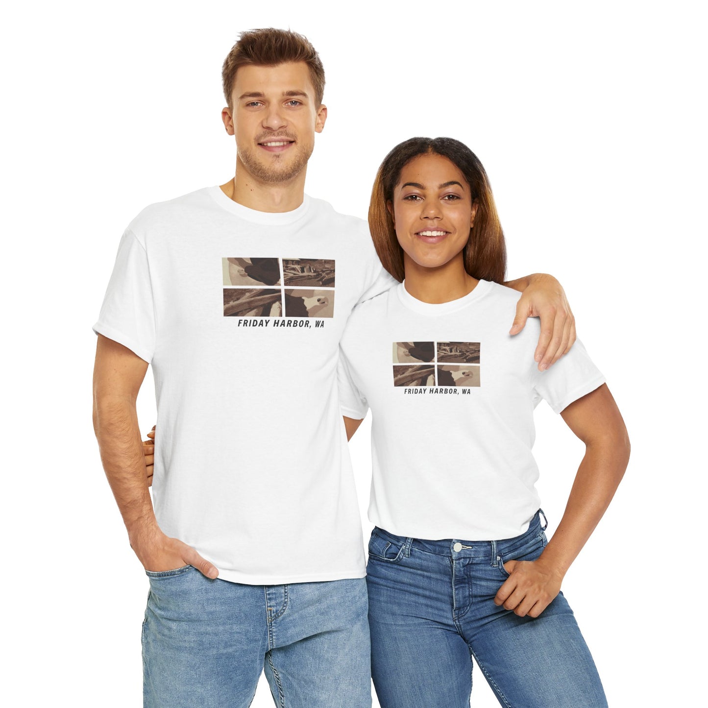 FH Eagle and Driftwood - Adult T-shirt