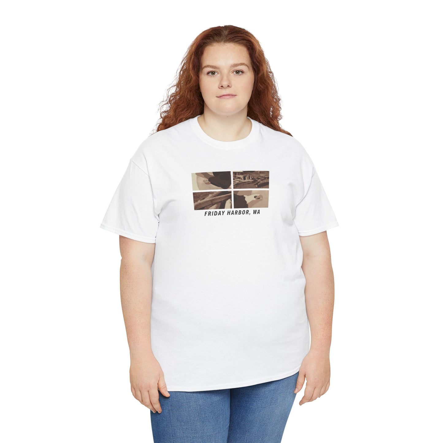 FH Eagle and Driftwood - Adult T-shirt