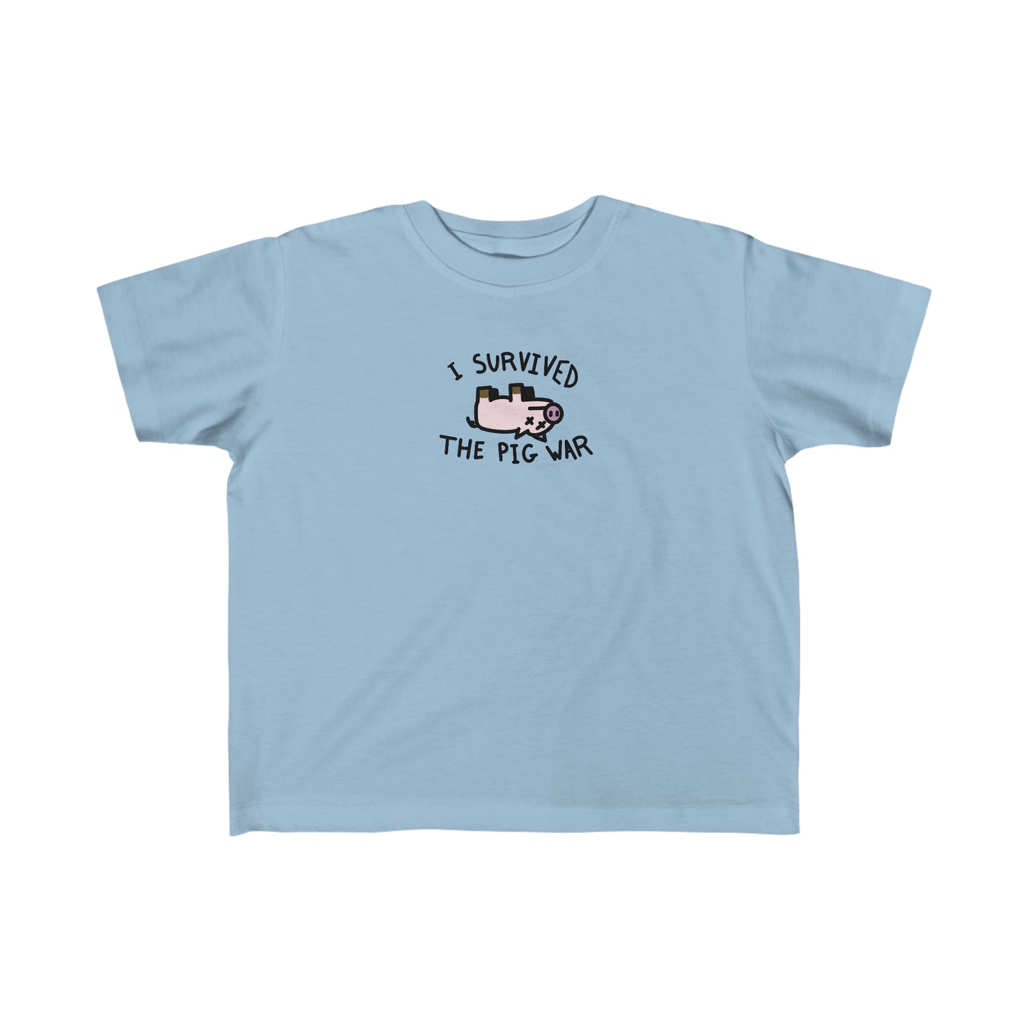 Pig War - Toddler's Fine Jersey Tee