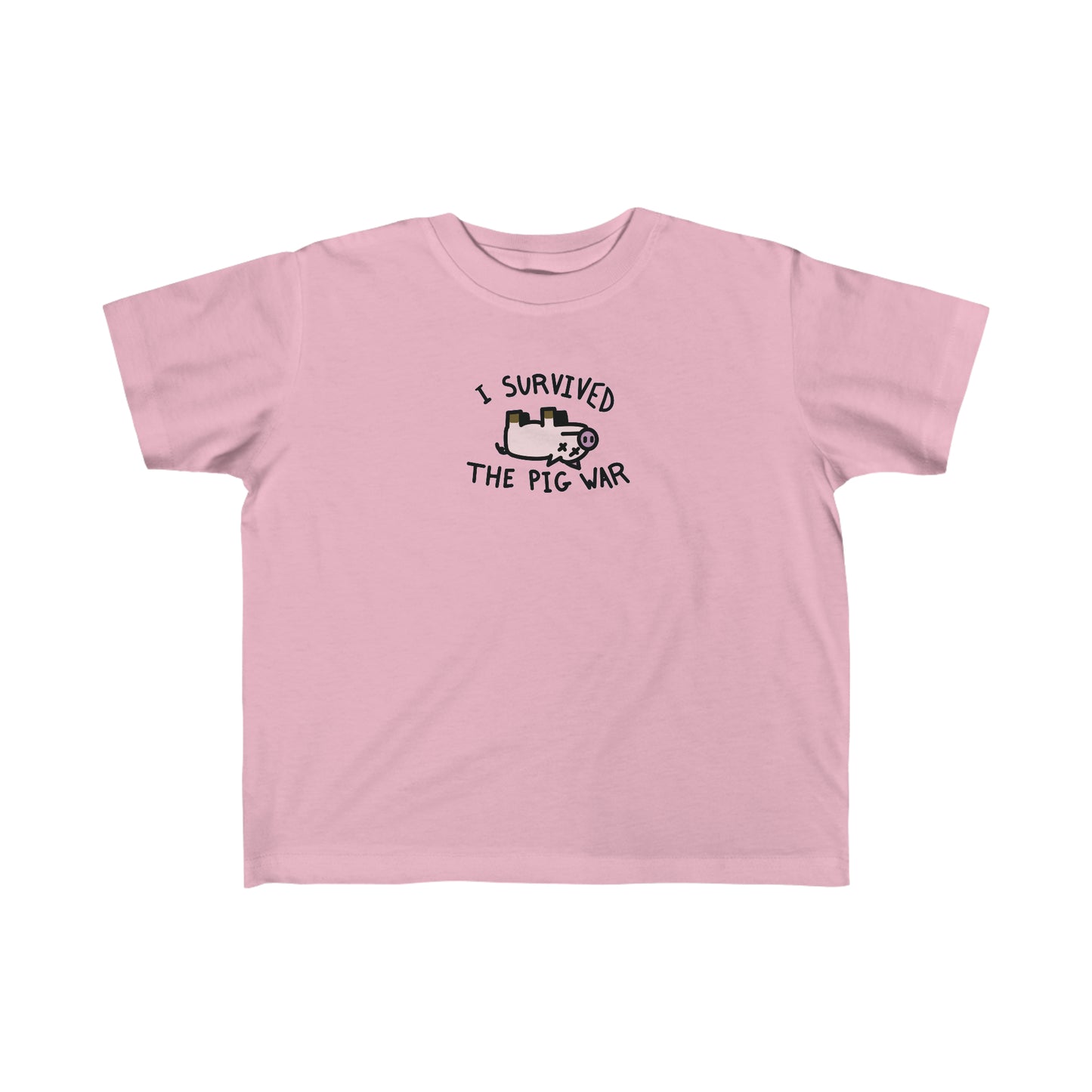 Pig War - Toddler's Fine Jersey Tee