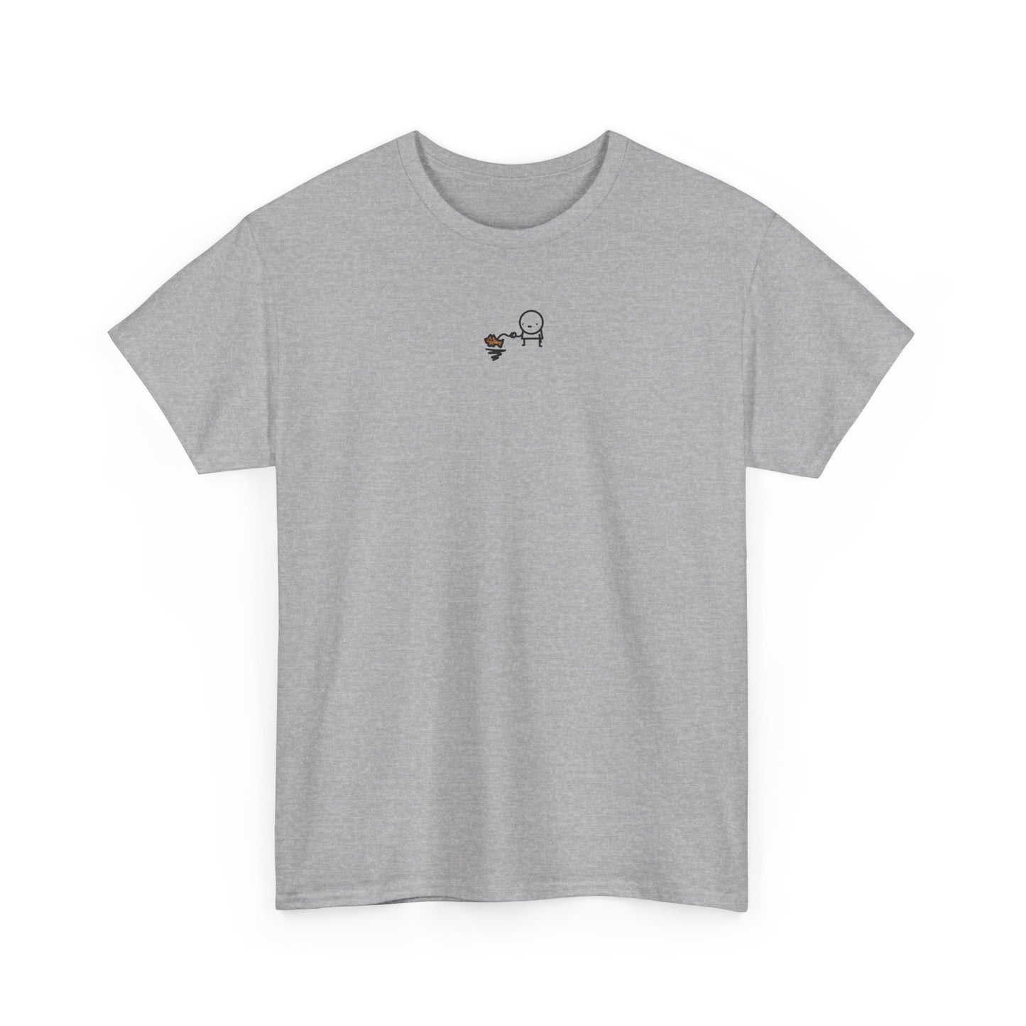 Dogwalker boy - Adult T-shirt