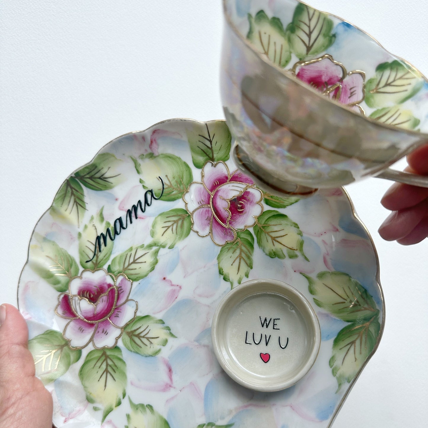 Vintage tea cup for mom