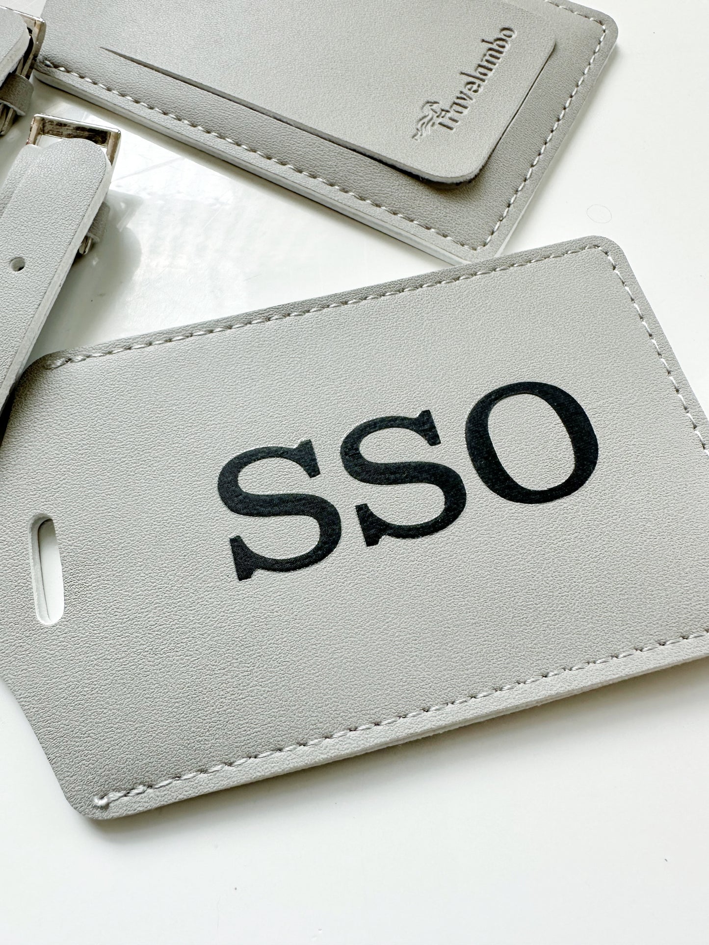 Monogram Luggage Tags