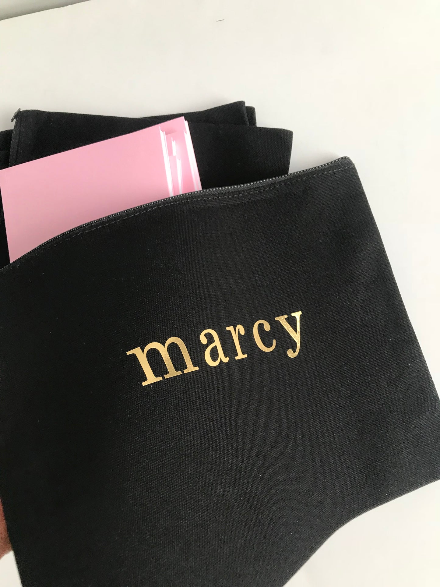 Golden Pouch - black