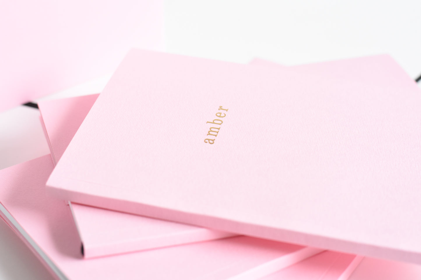 Golden Perfect bound Notebooks