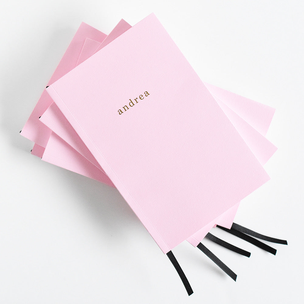 Golden Perfect bound Notebooks