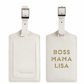Golden Personalized Luggage Tags