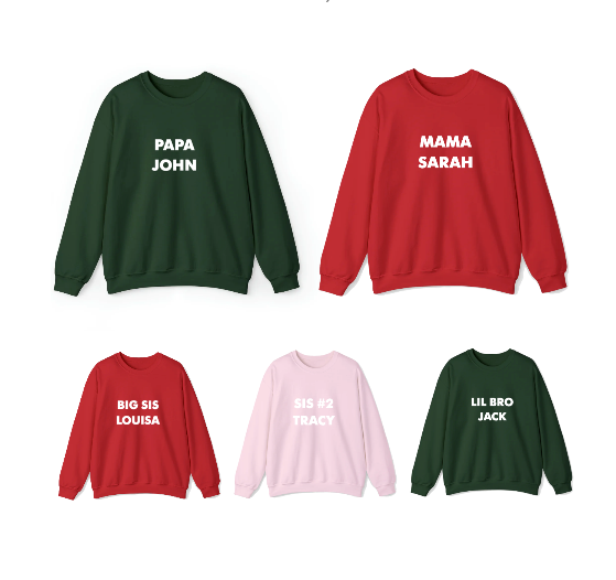 Family Sweatshirts - Mixed