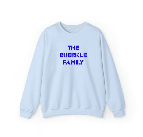 Family Sweatshirts - Same Text